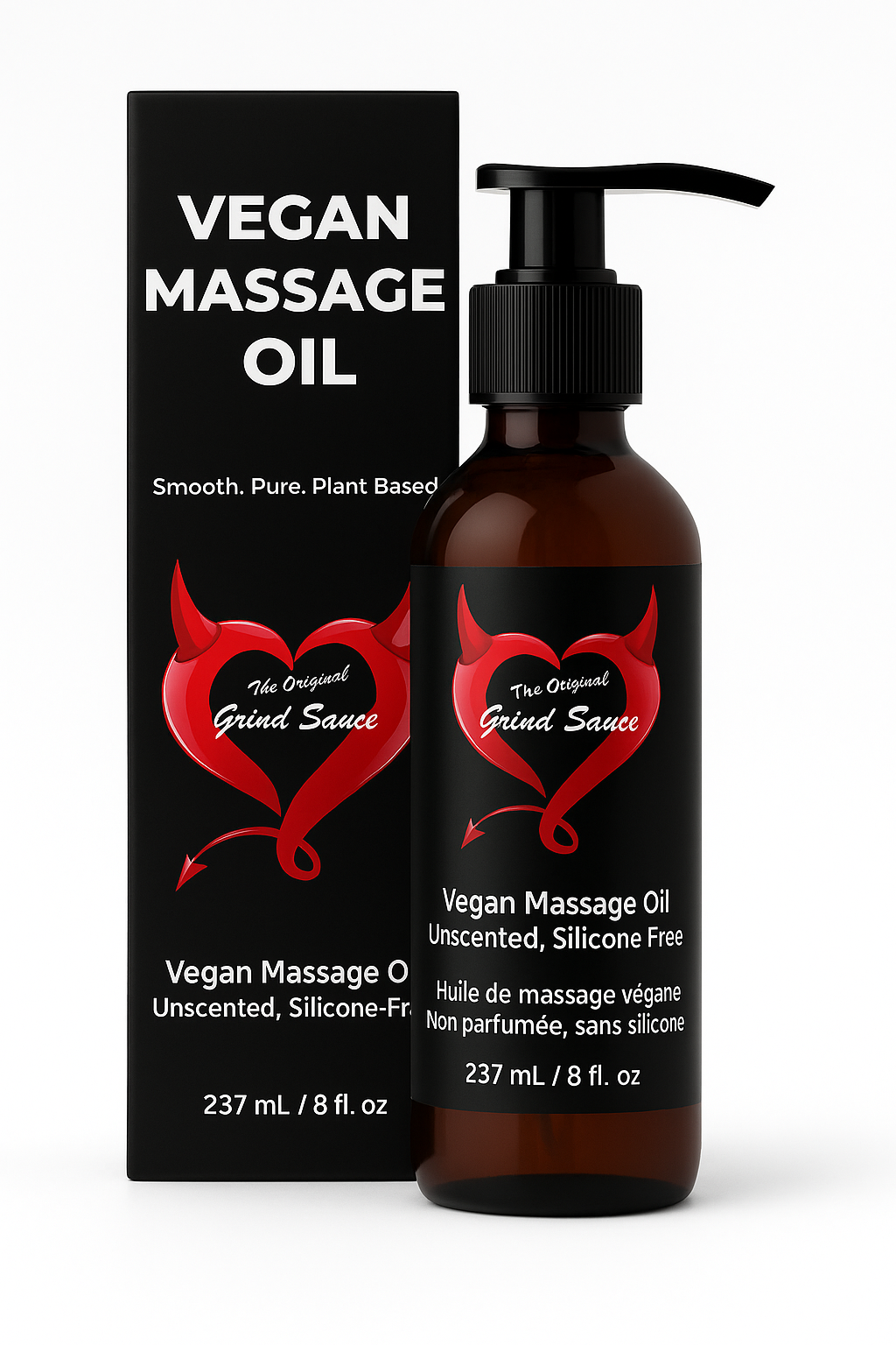 Grind Sauce – Vegan Massage Oil (8oz / 237ml)